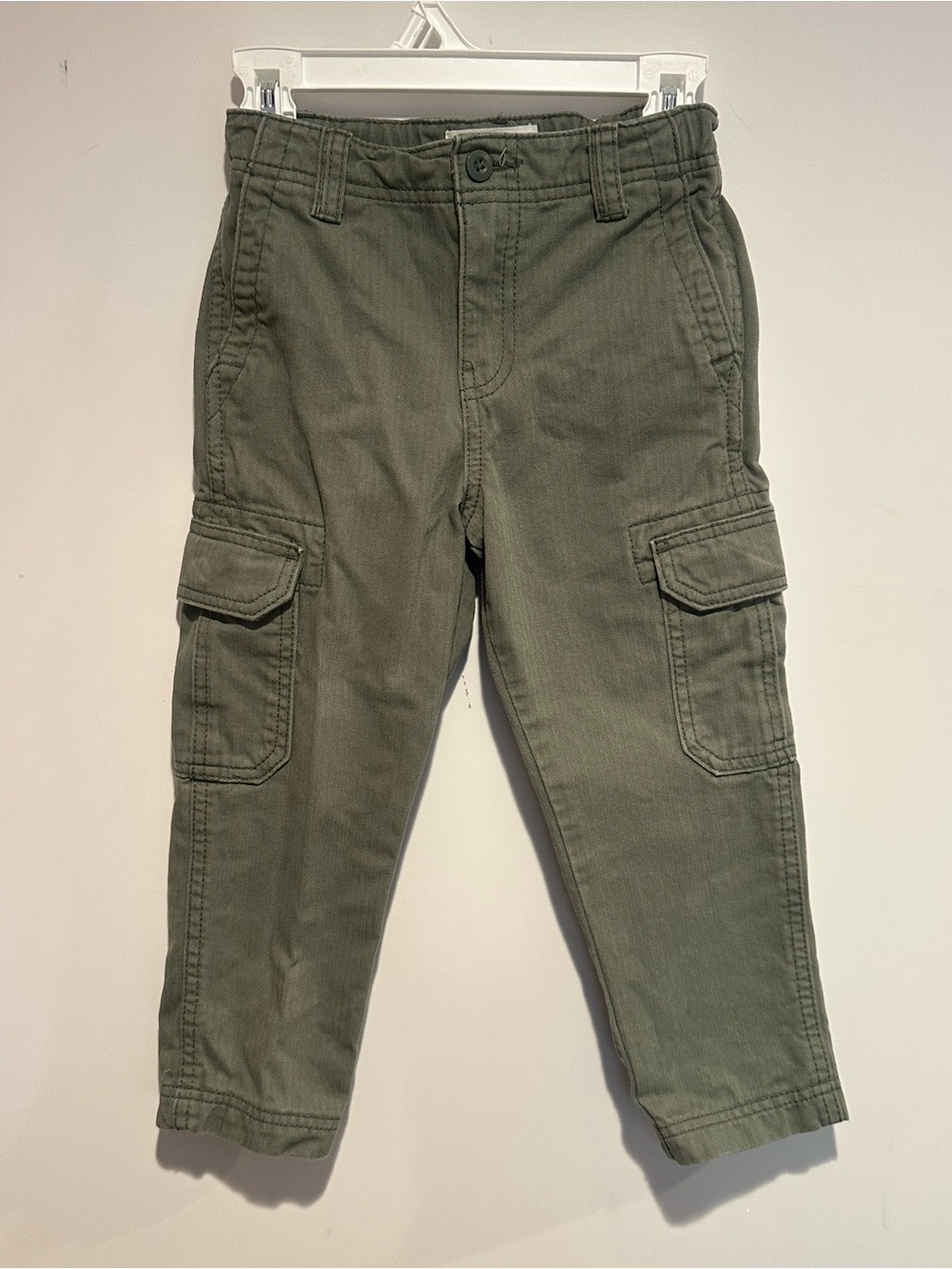 Cotton On Kids Classic Cargo Pants - Olive Green size 3T